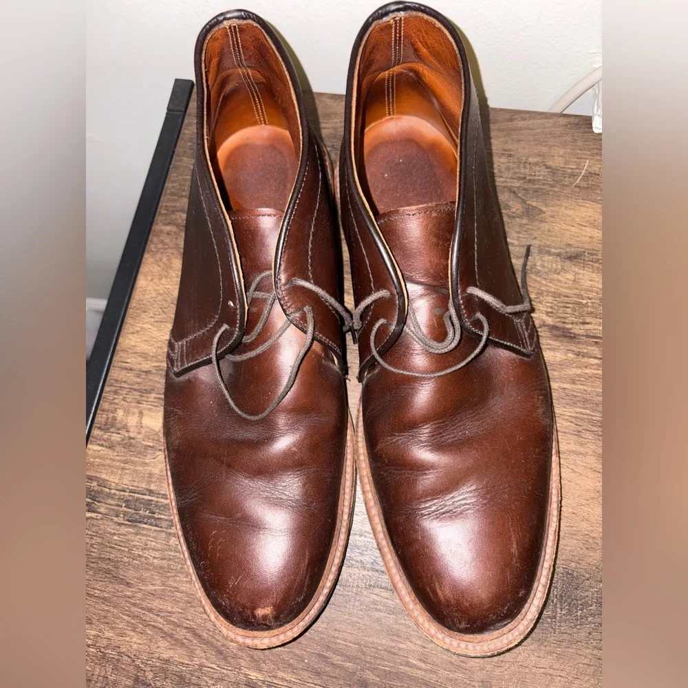 Alden D9702C Chukka Boot (Brown Madison Calf) - Picture 2 of 7